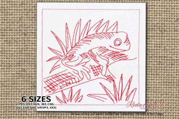 A Designer's Review of the Cute Little Frog Embroidery File
