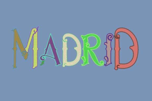 A Seller's Look at Madrid Victorian Vintage Lettering