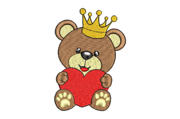 Baby Bear with Crown and Heart: A Designer's Holiday Review