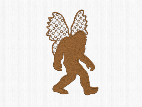 Bigfoot with Butterfly Wings: A Boutique Sweatshirt Design Review