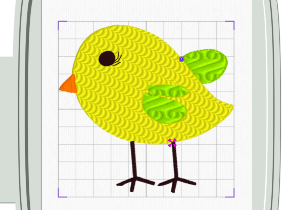 Chick: A Cute Embroidery Design for Seasonal and Holiday Projects