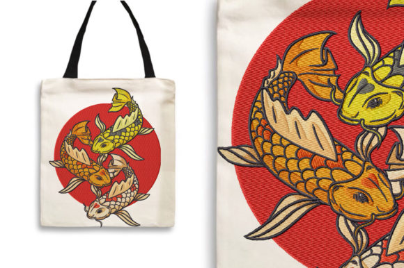 Evaluating Beautiful Koi Fish for Craft Fair Products