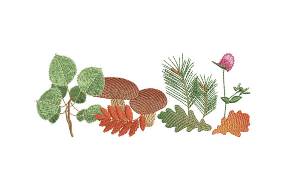 Fall Forest Border: An Embroidered Autumn Sweatshirt Design Review