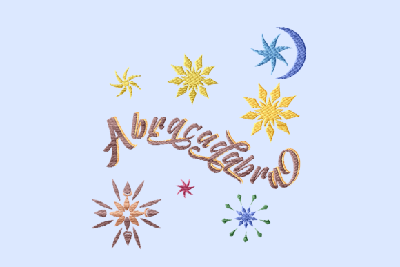 The Spellbinding Charm of Abracadabra Embroidery
